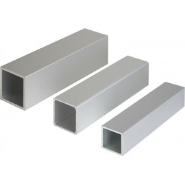 Tube carré aluminium