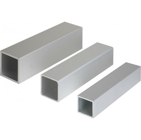 Tube carré aluminium