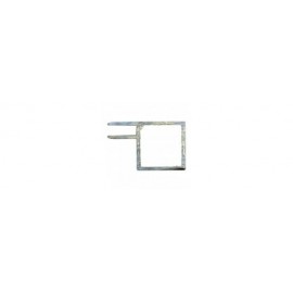 Tube carré 20/20 rainuré
