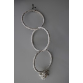 Pendentif triple anneaux diamètre 22cm