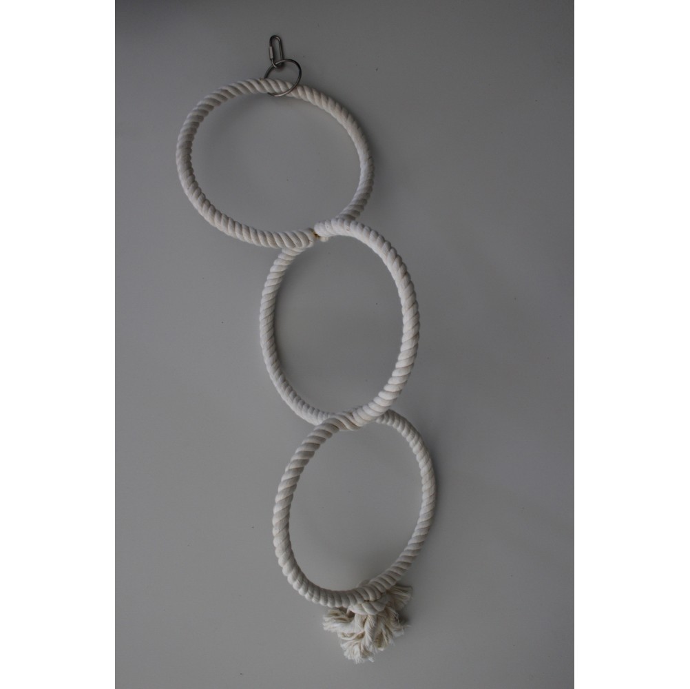 Pendentif triple anneaux diamètre 22cm